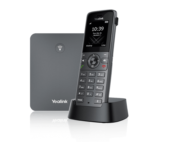 Yealink W73P cordless handset and base